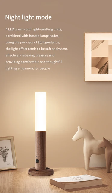 Luci Da Parete A LED Ricaricabili - 2 Pezzi, Sensore Di Movimento, Magnetica, Per Scale, Armadi, Interni - Foto 3