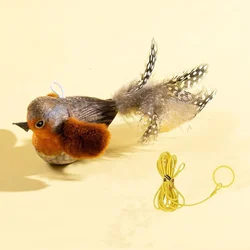Interactive Sounding Bird Plush Toy (GRAY)