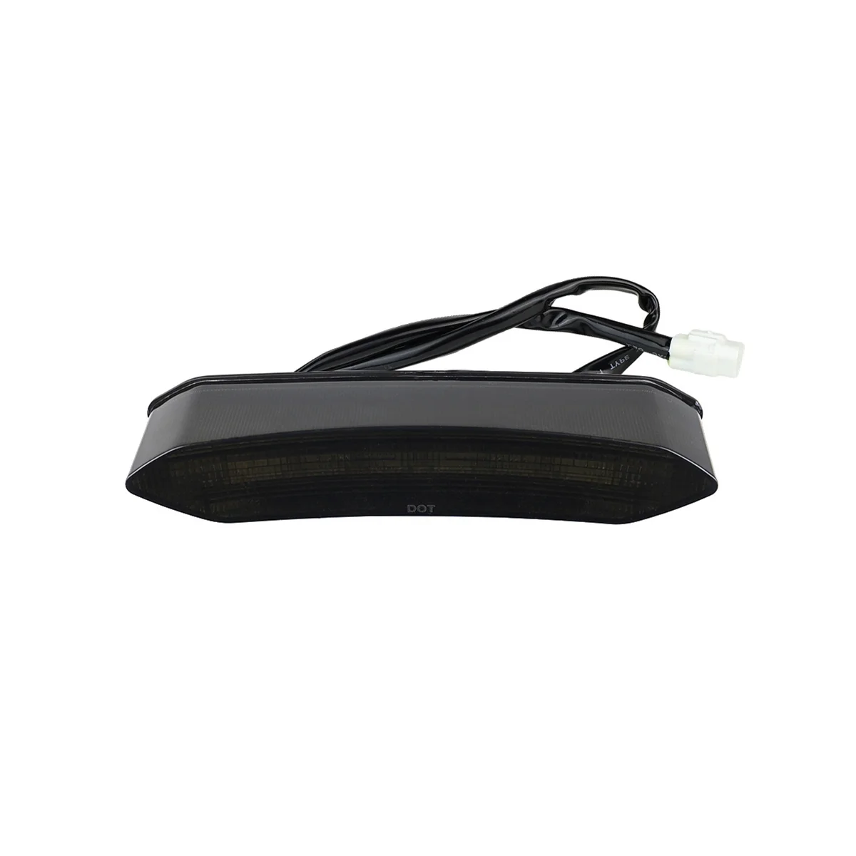 Fanale Posteriore Atv Beach Bike 12V Led Per Yamaha Raptor 700 06-18 Nero