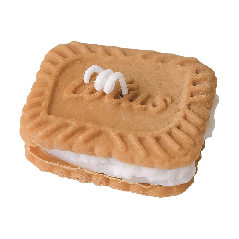 Cute Simulation Sandwich Biscuit Scented Candles Soy Wax Candles Creative Home Decorations Aromatherapy Fragrance Souvenir Gifts