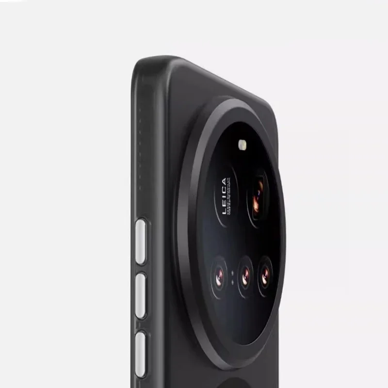 ELVEV Shockproof Matte Translucent Phone Case - Magnetic Hard PC + TPU Cover