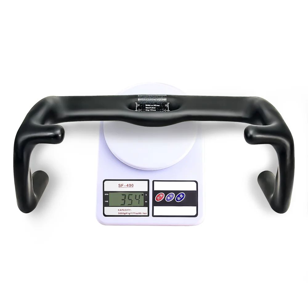 BALUGOE Carbon Fiber Track Cycling Handlebar TT Bike Handle Bar