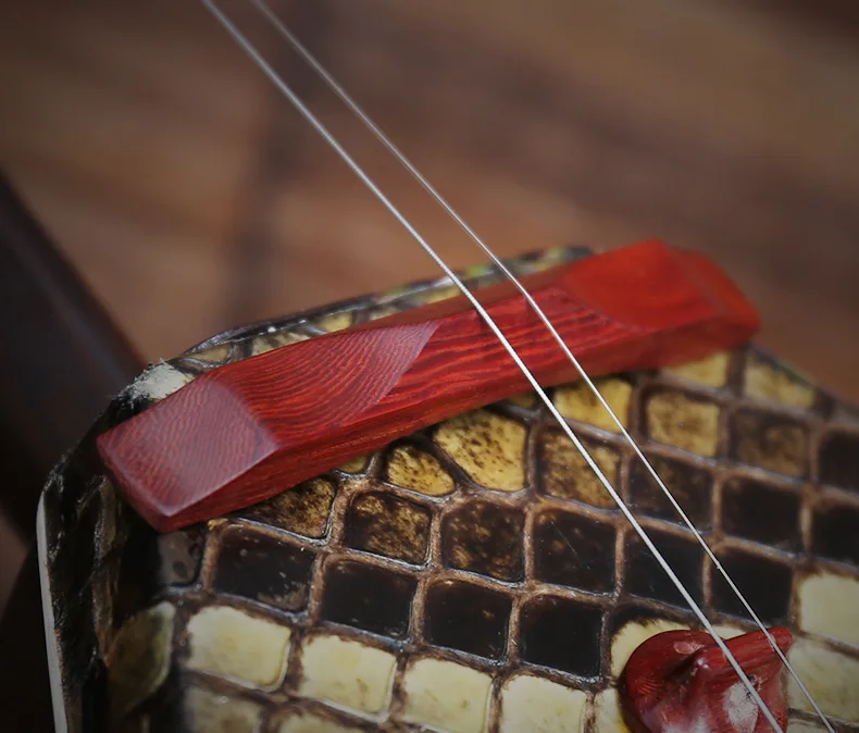 Erhu Reduce Pressure Protection Bridge Rosewood Mute Reduce Sound Volume Erhu Musical Instrument Practice Accessories