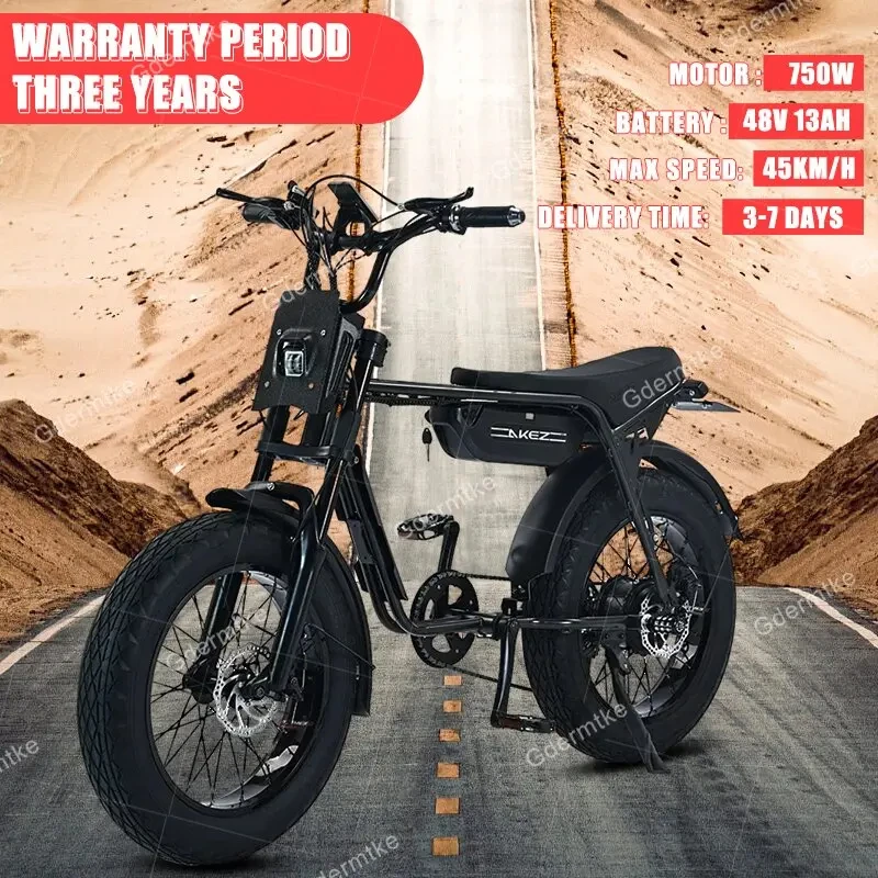 Akez zx-大人用電動マウンテンバイク、オフロードeバイク、ワイド