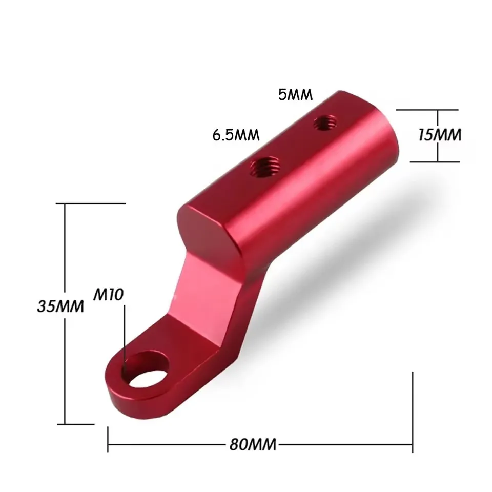 Rearview Mirror Bracket Motorbike Accessories Mount For Triumph Suzuki Kawasaki