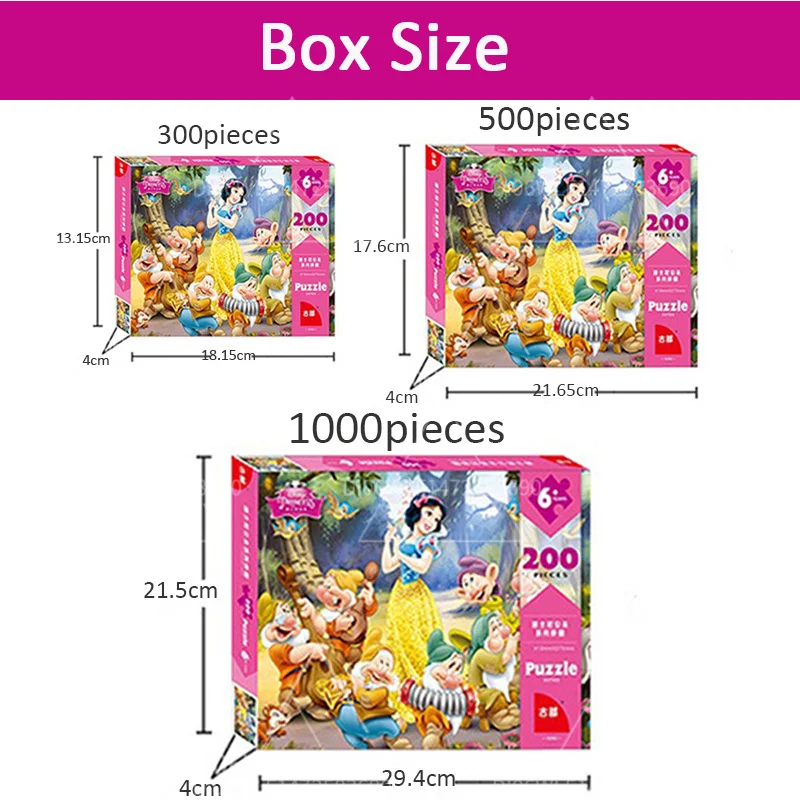 Disney Beauty and The Beast Belle Princess 1000 Pieces Wooden Puzzles Educational Toys for Adults Handmade Puzzle Gifts Rose Art 5