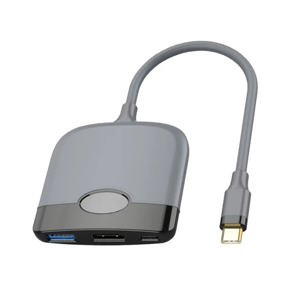 Док-станция DJ1021 3-в-1 с разрешением 4K портативный HDMI-совместимый PD USB3.0