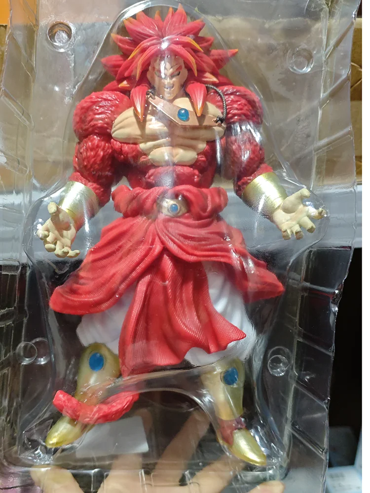 30cm Dragon Ball Z Broly Figure Premium PVC Anime Statue High-End