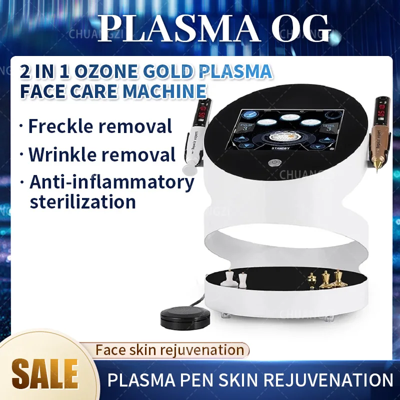 

Professional Plasma Pen Needle 2 in 1 R/F New Fibroblast Anti-Aging Machine Plasma Jet Lifting Freckle Face Skin Regeneration