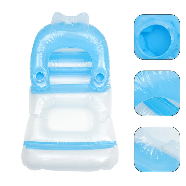 Inflatable Floating Swimming Inflatable Floating Pad Mat PVC Environmental Protection Lightweight Portable Summer Toy Gift 3