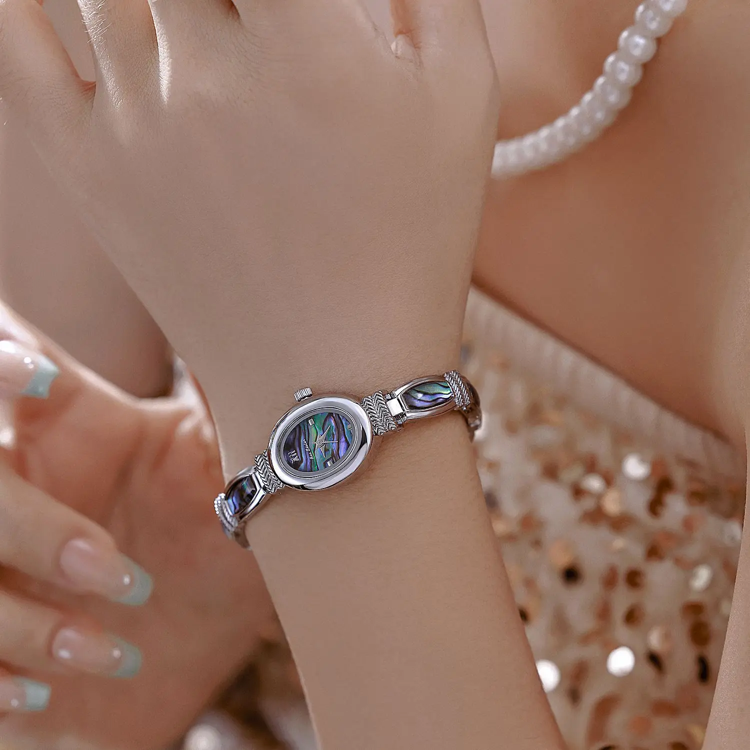 Aurelia Oval Bracelet Watch 5