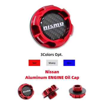 Aluminum ENGINE Oil Cap for nissan ALTIMA MAXIMA SILVIA S13 S14 240SX SENTRA SUNNY INFINITI 350Z 300ZX 370Z JDM cars accessories 1