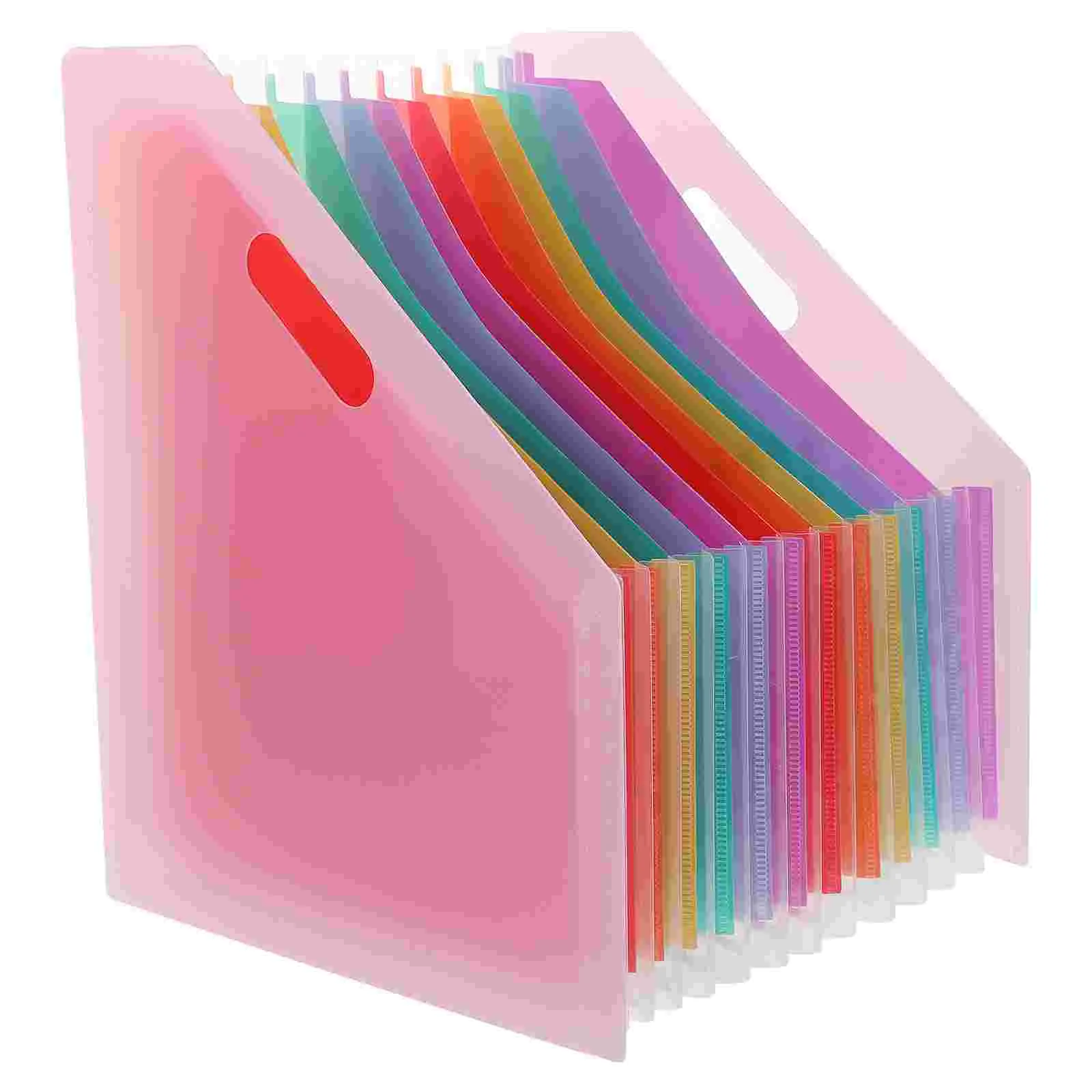 

Organ Pack Folder Expandable Folders Bookshelf Desk Plastic Bookshelf Desk Book Bin Desktop Bookshelf Receipt Organizer Receipts