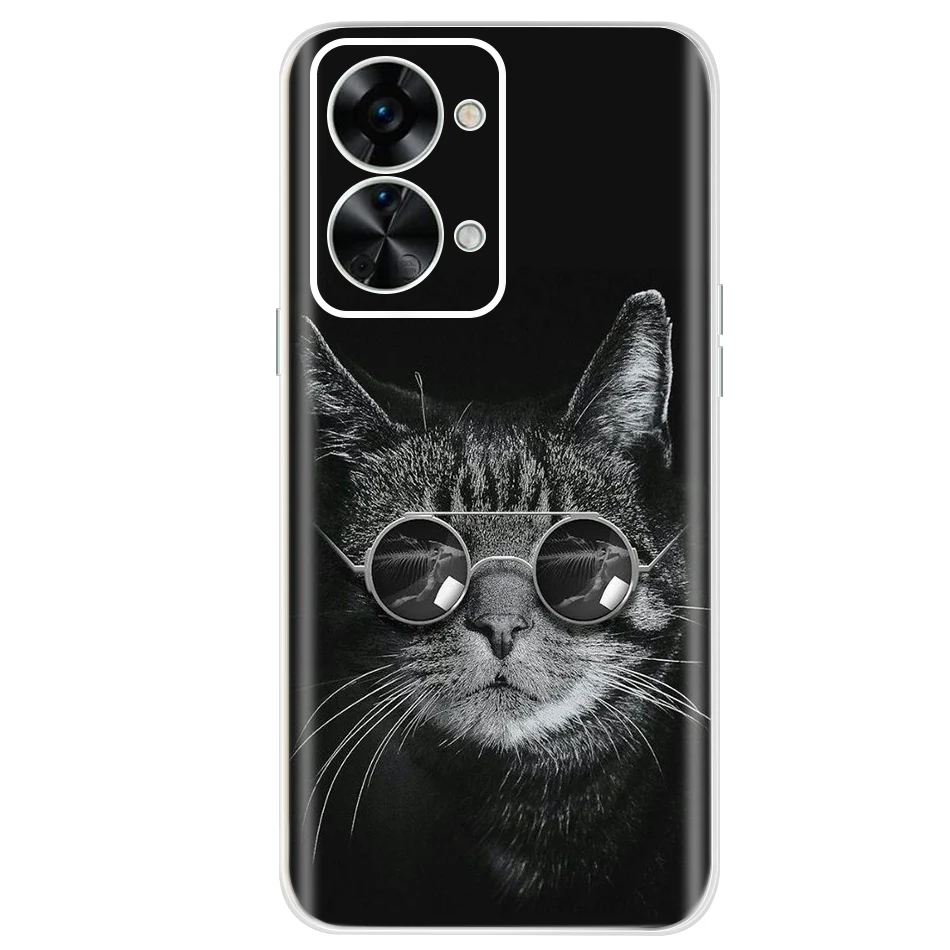 Stylish Painted Soft Silicone Clear TPU Phone Case Cover with Bumper Protection