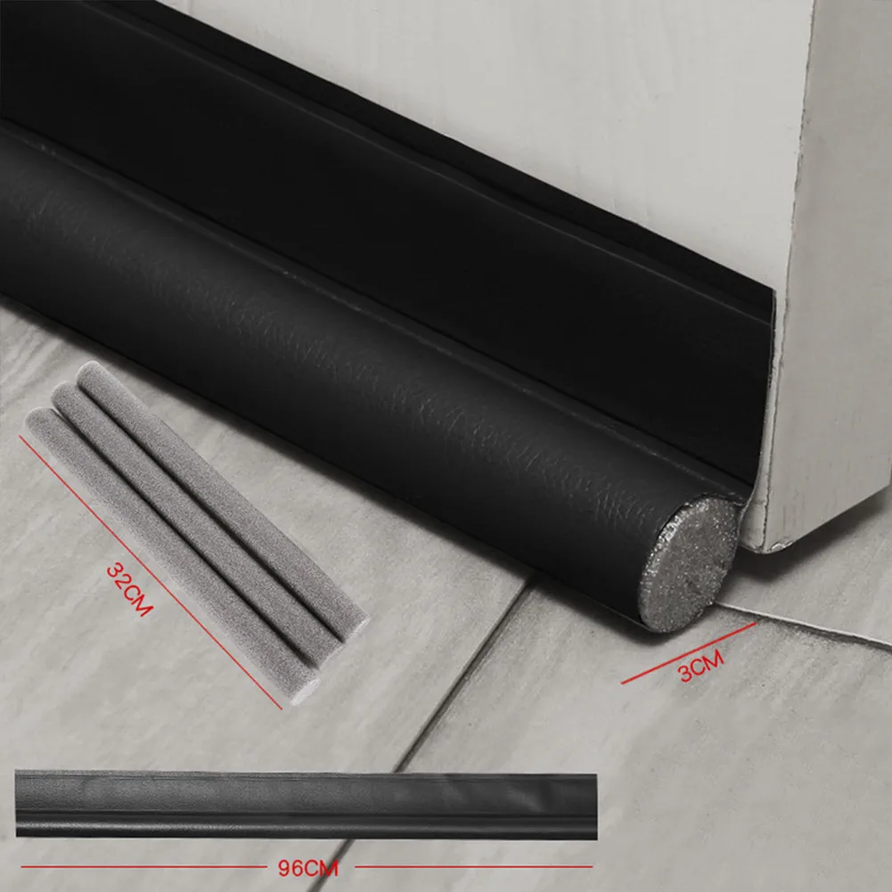 

Door Seal Strip Dust-proof Energy Savings Energy-saving Excluder Room Windproof 95cm Blocker Draught Soundproof