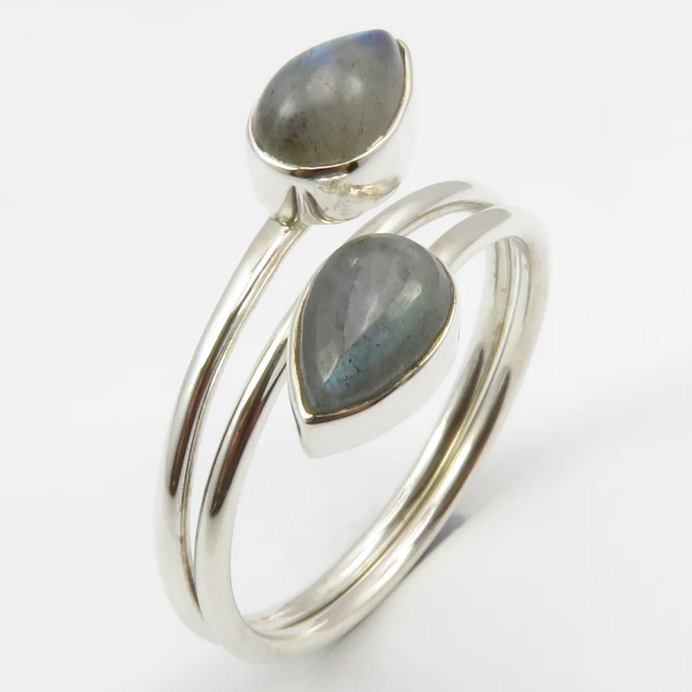 

Semi-precious Stone Ring Size 10.25 Fashion