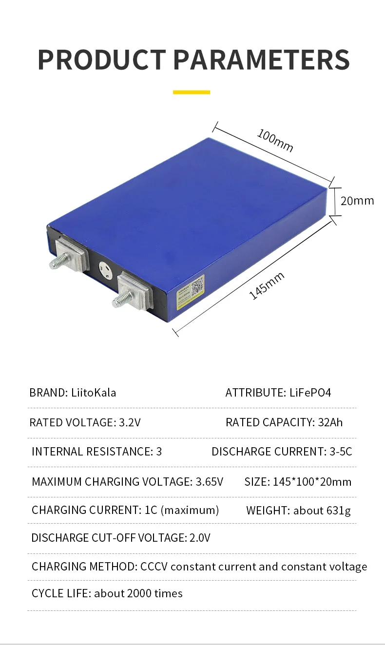 4S 12.8v 3c 5c lítio ferro fosfato