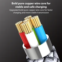 6A USB C - изогнутый C - тип быстрой зарядки 3m 5m телефон удлинитель для камеры Samsung Huawei Xiaomi Oppo OnePlus VR — изображение 3