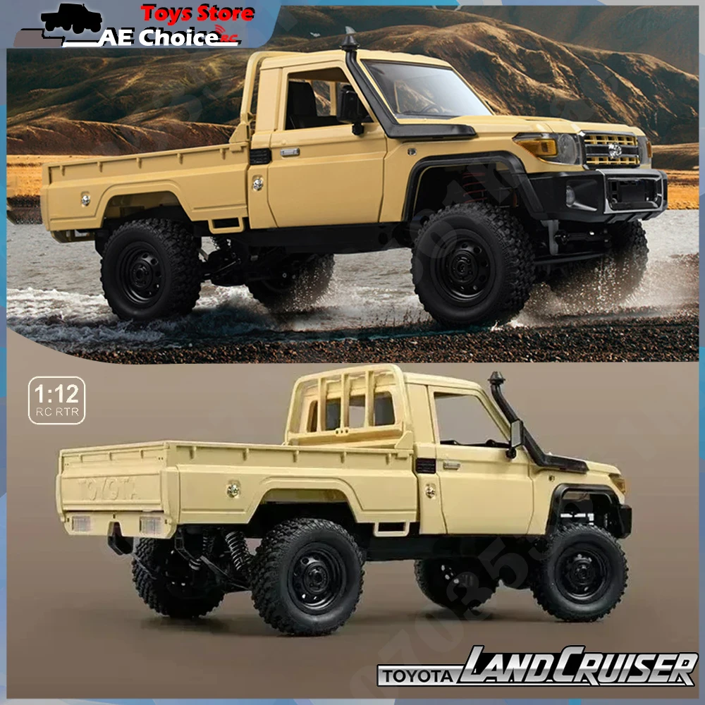MN82Pro 1:12 Rc Car Mn Model Retro Full-scale Simulation Lc79 RTR 4WD 280 Motor Remote Control Pickup RC Truck Model Car Toys 4