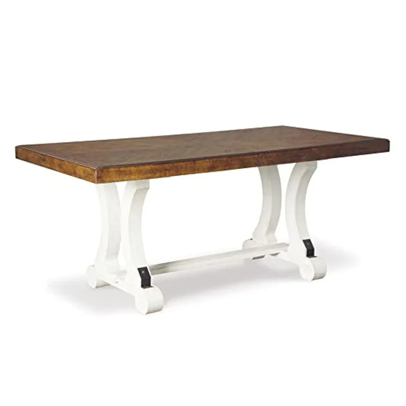 

Contemporary Rectangular Extension Wood Dining Table,Fits Up To 8,luxury Conference Coffee Table Living Room Home Furniture