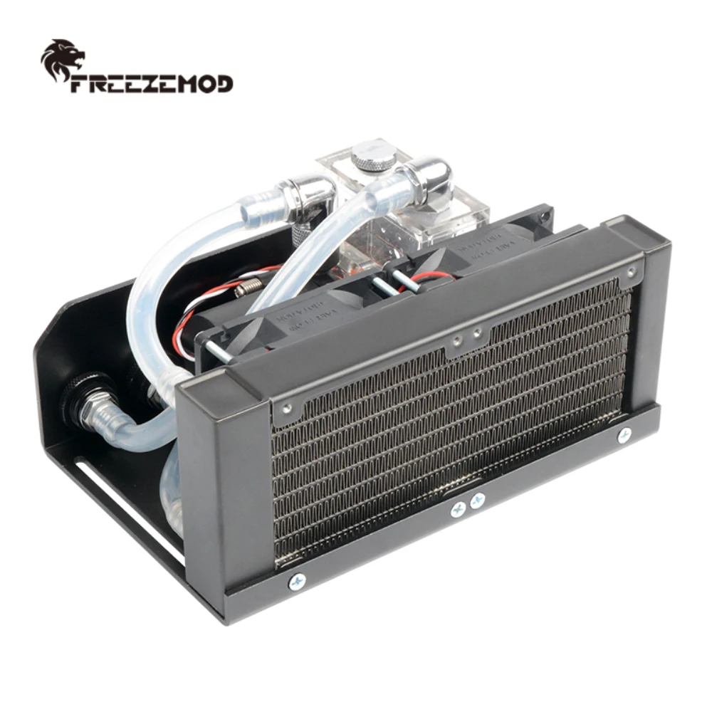 Zemod Notebook Resfriamento de Água Slmz-v-t Módulo de Refrigeração 160 mm de Alumínio Drenagem de Refrigeração 80 mm Dupla Ventiladores Cabeça 4m - Imagem 5