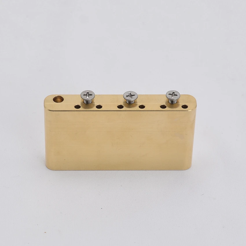 Ponte e Sistema de Tremolo de Guitarra Feito à Mão Bloco de Bronze para México Elétrica Conjunto Cordas Fen-der - Sq-uier cv 1 6 - Image 5