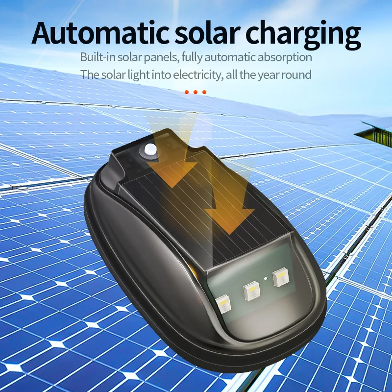 RGB Led Strobe lights Solar Powered Aircraft Airplane Helicopter Warning Lights Wireless LED Flash Car Motorcycle