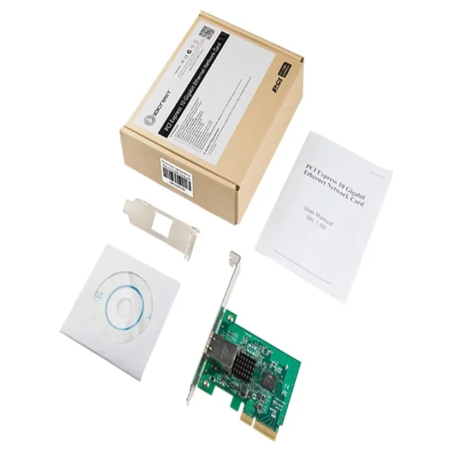 Сетевая карта PCI Express 10-гигабитного Ethernet IO-PCE9710-GLAN 5
