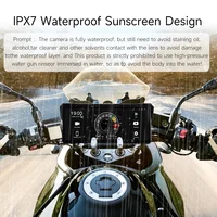 8.1'' Motorcycle Portable GPS Navigation Wireless Carplay Android Auto IPX8 Waterproof Motorcycle 2K HD Touch Screen Display - Image 6