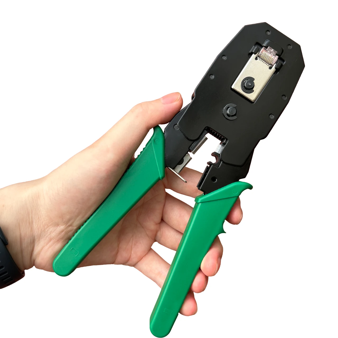 UTP Cable Tester RJ11/RJ45 Network Cable Tester and Network Cable Crimper Kit network cable tester with PoE burnout function