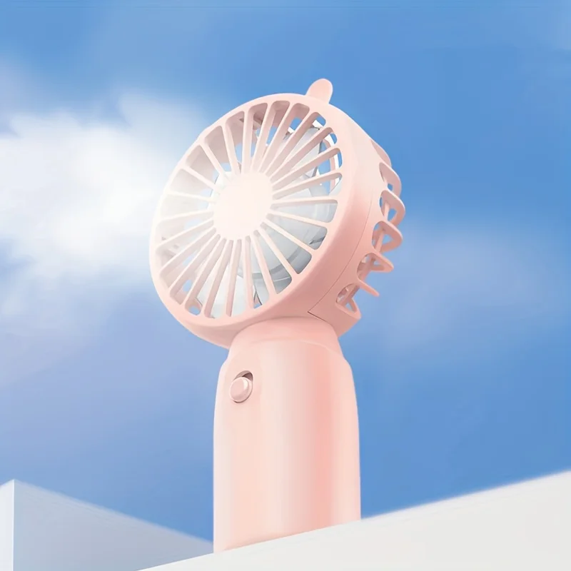 Portable handheld fans, mini personal fans, battery-powered small fans (the product itself does not come with AA batteries).