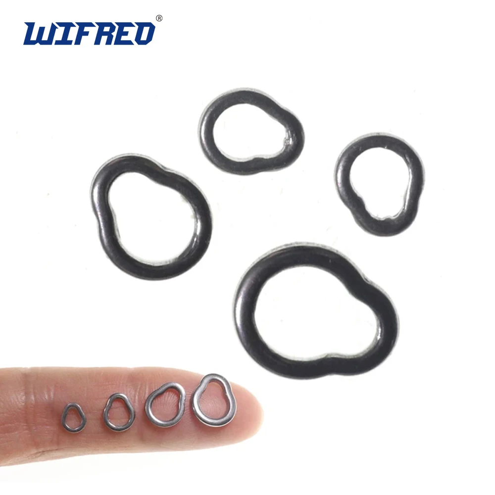 Wifreo 20pcs/bag Saltwater Fishing Tackle 8 Shape Stainless Steel Ring  Assist Hook Connect Rings Saltwater Fishing Accessory - AliExpress
