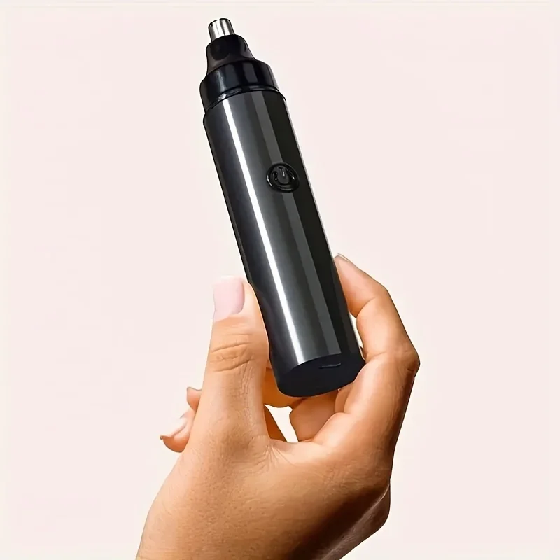 Electric Nose Hair Trimmer Portable Nose Ears Hair Eyebrow Trimmer for Men Women Rechargeable Painless Clipper 5