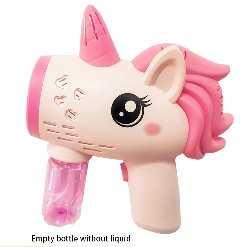 Automatic Unicorn Bubble Machine For Outdoor Party Games_voghion.com