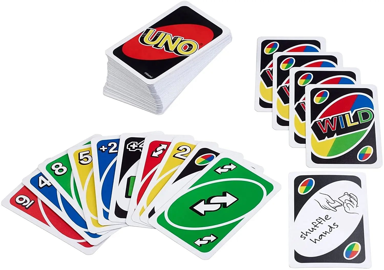 UNO FLIP, Family Card Game, with 112 Cards, Makes a Great Gift for 7 Year  Olds and Up