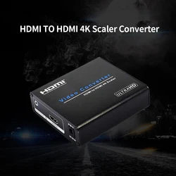 Adaptateur de détartreur vidéo portable, HDMI vers HDMI/VGA/AV 4K AV/SA vers HDMI, commutateur pour HDTV Blue DVD décodeur prise ue 