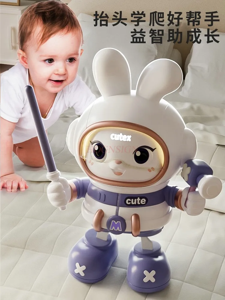 0-11 year old baby toy rabbit, practicing head up training, singing and dancing, little lucky rabbit 2
