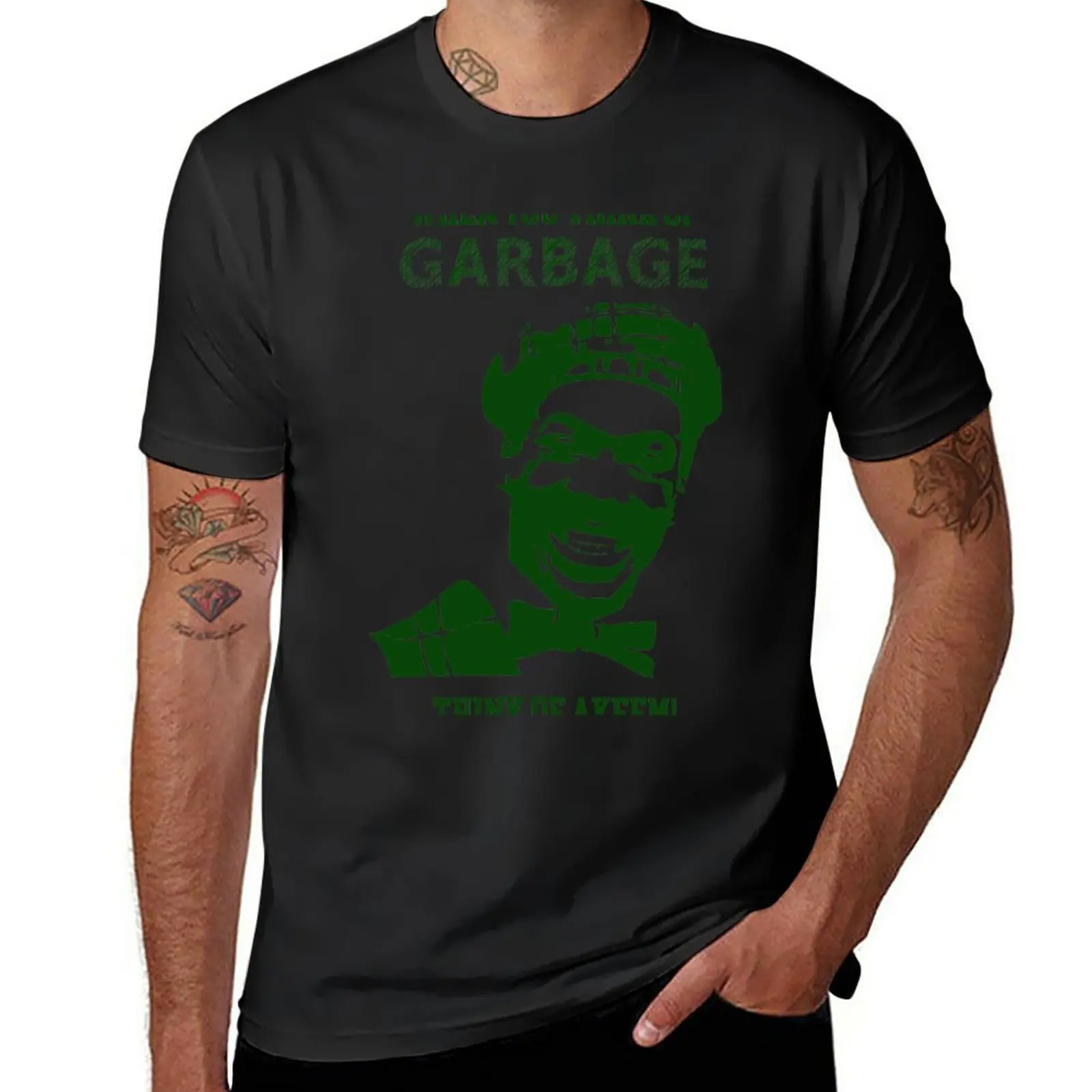 

New When you think of garbage think of Akeem T-Shirt boys t shirts funny t shirts workout shirts for men