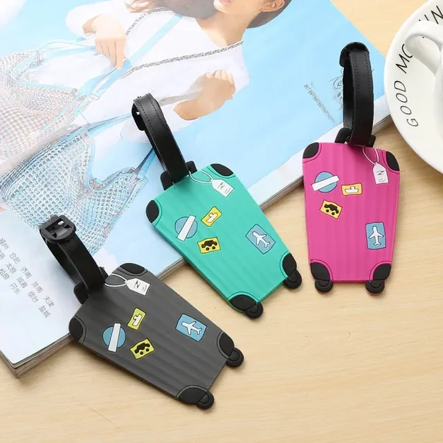 Cute Silicone Luggage Tag 3