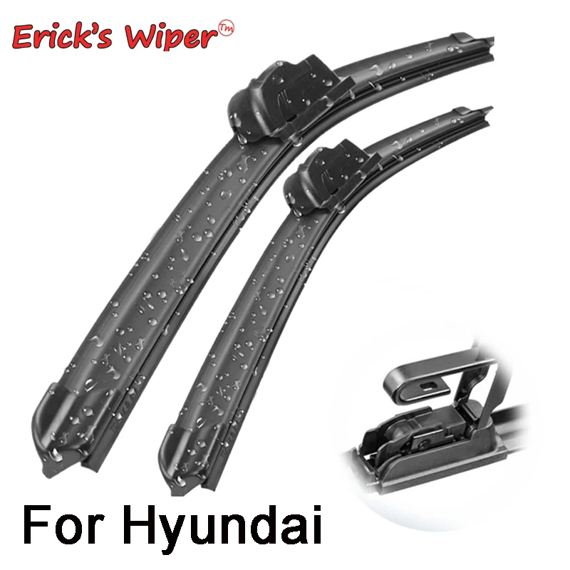 Ener'S Wiper Lhd Spazzole Tergicristallo Anteriori Per Hyundai Solaris Tucson Accent I10 I30 I40 I35 Parabrezza Parabrezza Spazzole Antipioggia
