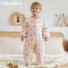 Baby Sleeping Bag 2.5Tog For Kids 1-4 Years Winter Baby Bedding 3 Ways Zipper Toddler Children Play In Room Sleepsack Split Leg 4