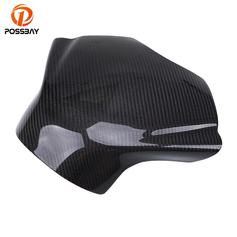 

POSSBAY Motorcycle Gas Tank Protector Pad Cover Carbon Fiber for Yamaha YZF R6 2008 2009 2010 2011 2012 2013 2014 Cafe Racer
