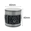 Skuller Tobacco Grinder 4 Layers 40mm Manual Metal Spice Herb Crusher Cutter Manual 6
