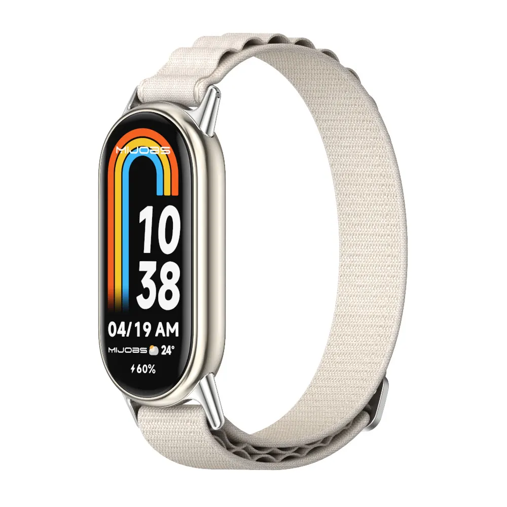 Nylon Strap for Mi Band 8 Smart Bracelet NFC Smart Watch Band for Xiaomi Smart Band 8 Strap Miband 8 Correa