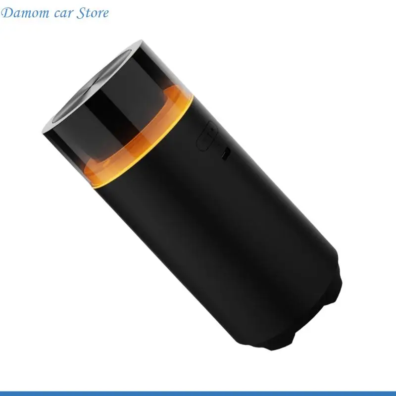 향기 기능이 있는 A2UC USB 차량용 가습기 홈 오피스 및 여행용 소형 디자인 100ml 물 용량