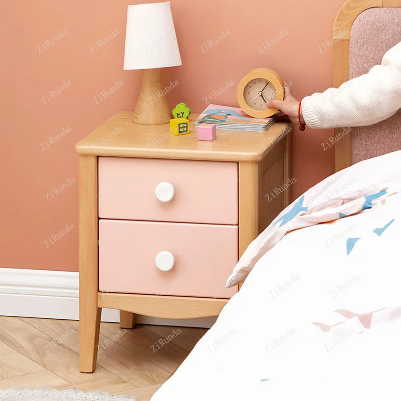 ~Filing Bedroom Children's Nightstands Small Dressing Ranking Drawers Bedside Tables Gamer Coffee Comodino Cute Furniture