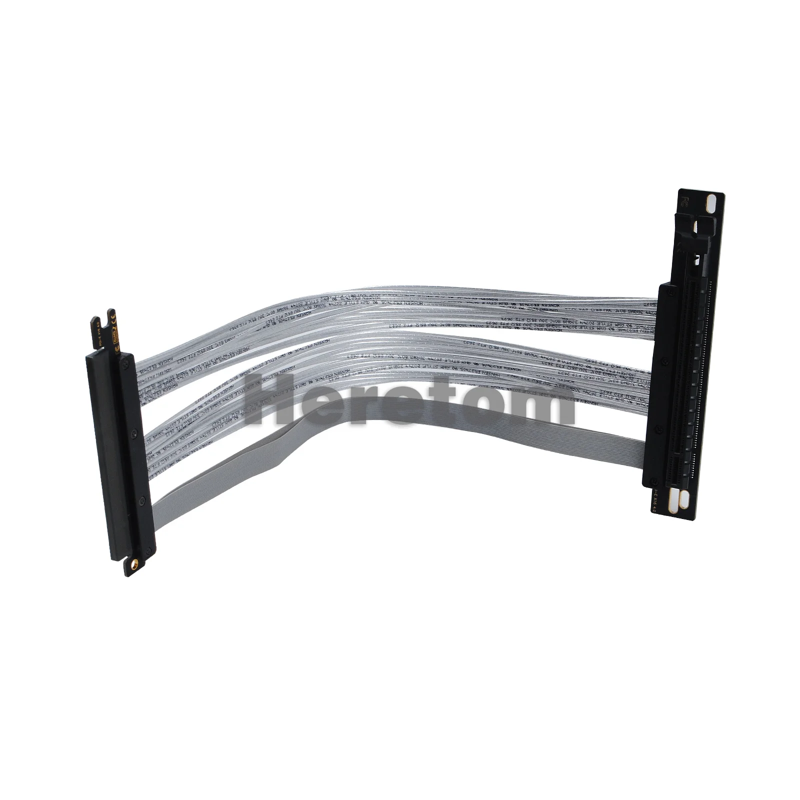 Extensão de Placa Gráfica Flexível de Alta Velocidade Cabo Riser Pcie 4.0x16 Cabo Gpu Pci Express Gen 90 180 Graus - Imagem 5