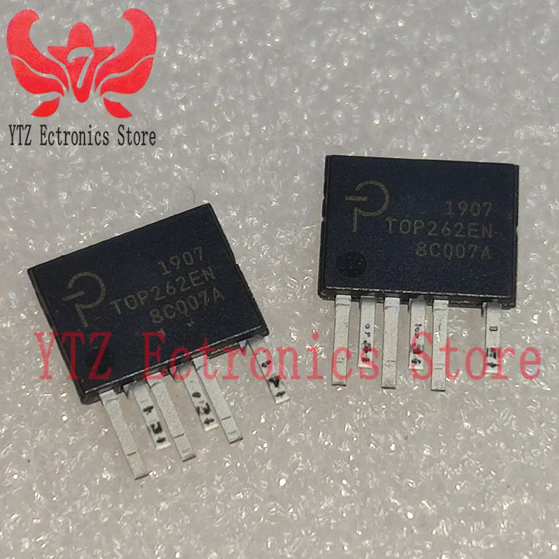2PCS 100New TOP262EN Converter Offline Flyback Topology 66kHz, 132kHz