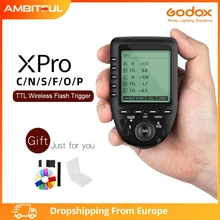Godox Xpro-C Xpro-N Xpro-S Xpro-F 2.4G TTL Wireless Trigger Transmitter for Canon Nikon Sony Fuji