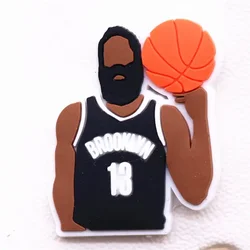 Hot Sale Basketball Allstar Shoe Charms for Slippers - Fun Kid's Accessories & Gifts (A)